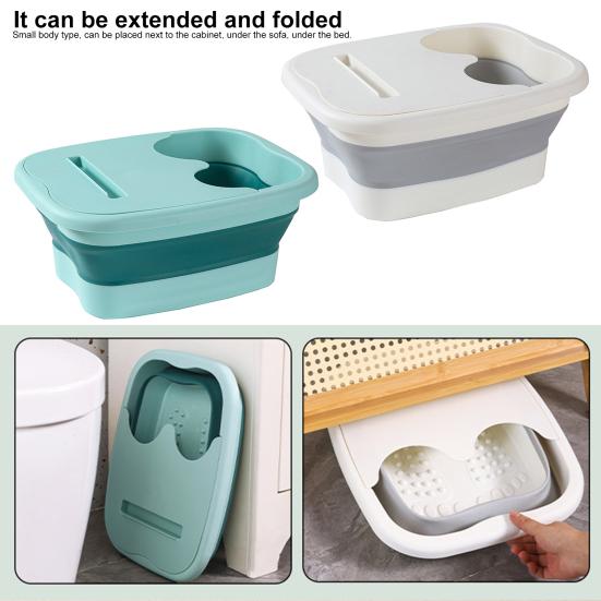 Складной поднос для ног для бассейна, складная ванна для ног, портативная ванна для ополаскивания ног, аксессуары для бассейна