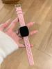 Премиальное высококачественное мягкое кожаное петлевое ремешок Для Apple Watch женские 44мм 40 45 41 49 42 38 Серии 11 10 9 8 SE 7 6 5 4 3 Ремешок