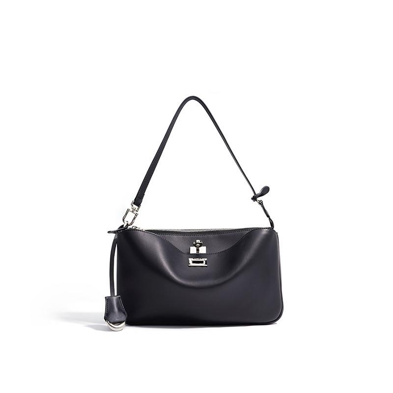 Женская сумка, сумка-багет под мышкой, женская новая женская портативная кожаная вместительная сумка на плечо премиум-класса для девочек