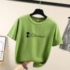 Kawaii Clothes Women Oversized Cotton Tees Summer New Printed T Shirt Soft Female Jumper Top