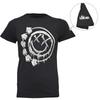 Официальная футболка Blink 182 Кости Улыбка Логотип Рок-группы Новая S M L XL XXL