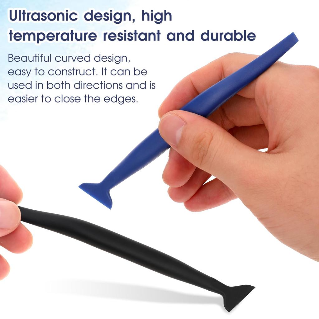 Hariendny Набор из 3 ракелей для виниловой оклейки автомобиля, набор инструментов для виниловой оклейки автомобиля 3 в 1, инструмент для тонировки окон