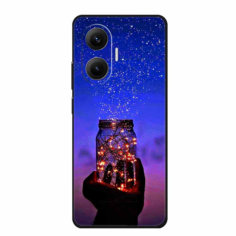 Phone Case For Redmi Turbo 4 Pro 5G Back Cover Case Black Silicone Soft Funda Para For Xiaomi Redmi Turbo 4 Pro Case Coque Shell
