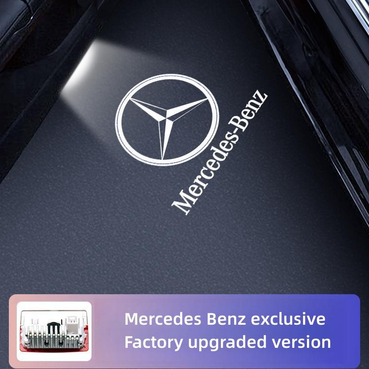 Подсветка дверных габаритных огней, подсветка днища автомобиля, подходит для Mercedes Benz C-класса W204 C200 C230 C280 C260 C300 2008-2014 годов выпуска.