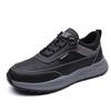 Classic Men'S Leather Sneakers Comfortable Casual Shoes For Daily Wear Fashionable Male Sports Footwear Outdoor Treking Trainers