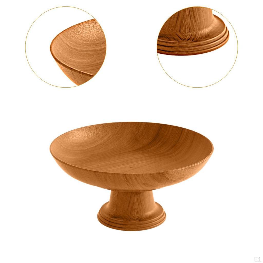 Фруктовая тарелка Декоративная чаша Поднос для хранения торта Большая емкость Подставка для демонстрации десертов Хлеб Закуски