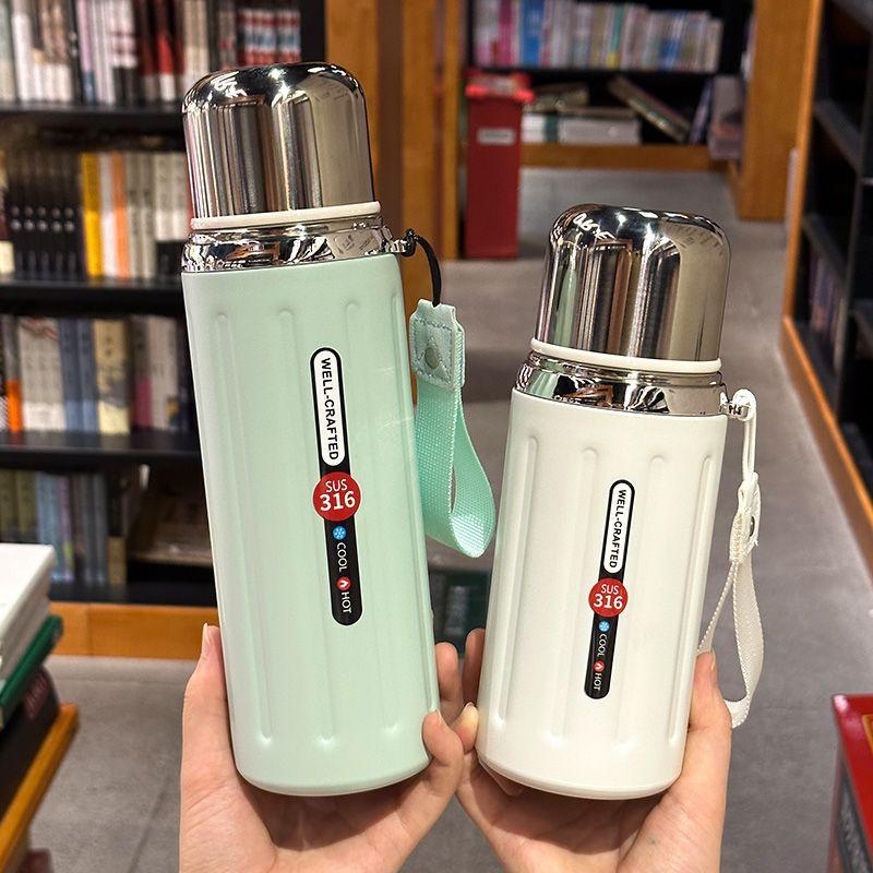 1 шт. 600 мл 800 мл термос термос бутылки для воды путешествия термокружки для горячих и холодных напитков лето зима питьевая посуда подарки