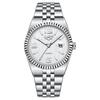 LIGE Business Mens Watches Elegant Quartz Wristwatches 30M Waterproof Luminous Steel Fashion Watches Mens Gifts Reloj Hombre