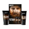 Набор Beardo Ban the Tan | Набор для ухода за собой для мужчин | Очищающее средство для лица от загара для мужчин с экстрактами кофе и витамином E | Отшелушивающий скраб для лица от загара для мужчин | Подарочный набор на Рахи