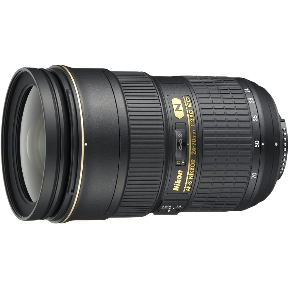 Nikon Standard Zoom Lens AF-S NIKKOR 24-70mm f/2.8g ED Full Size Compatible