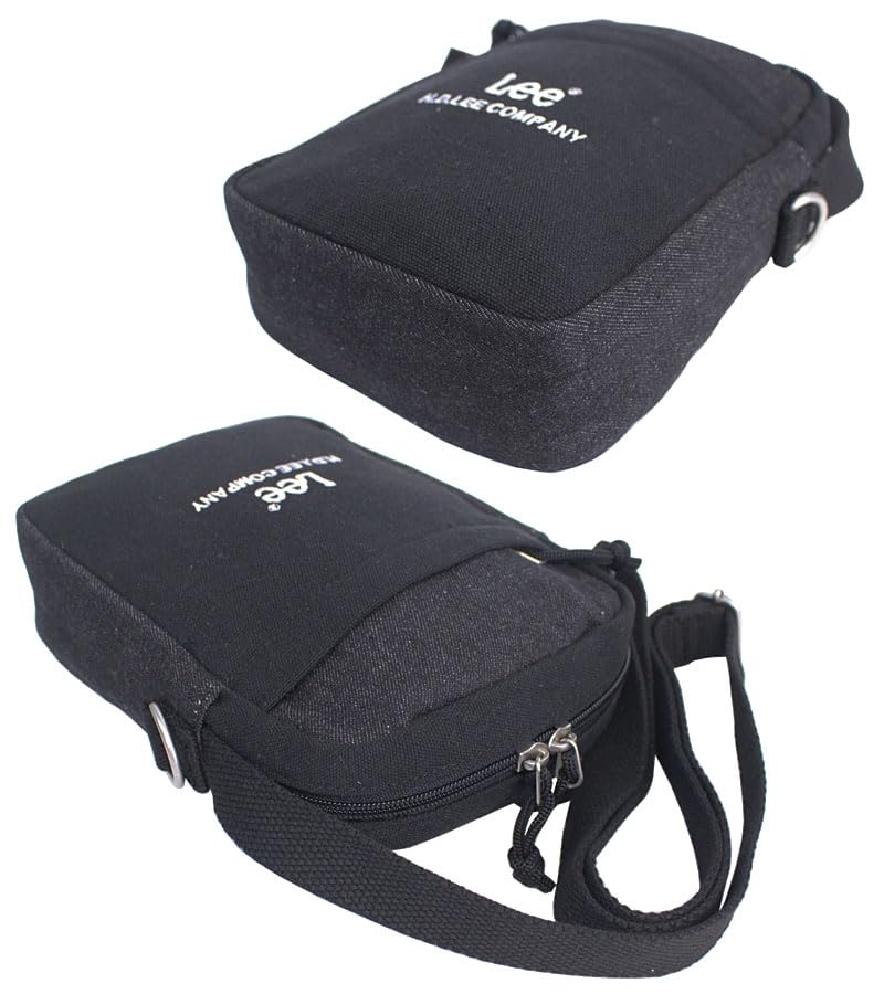 Lee Buddy Vertical Box Shoulder Cotton Bag, Canvas, 320-1400 (320-1400-30), White/Contrast