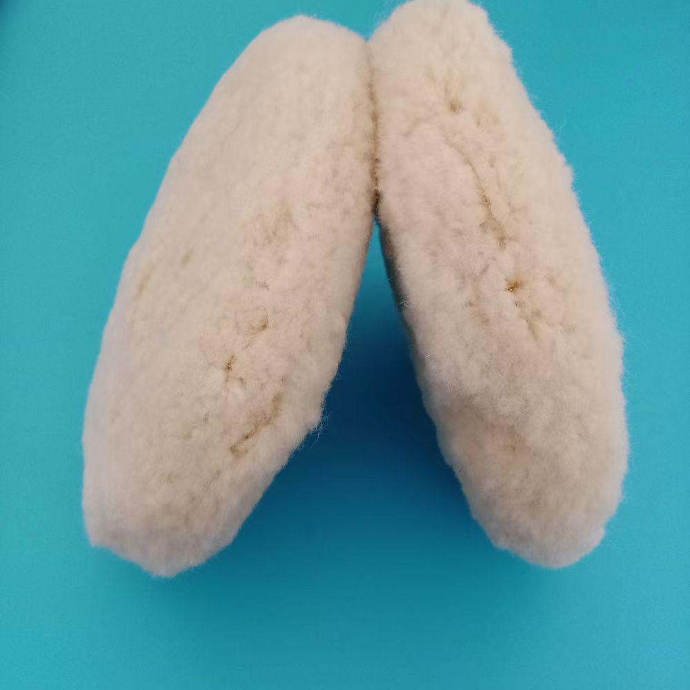 Двусторонний шерстяной полировальный диск для автомобильных зеркал и воскования