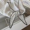 Breathable Triangular Hair Band Dot Printing Headscarf Fashion Sunshade Scarf  Summer