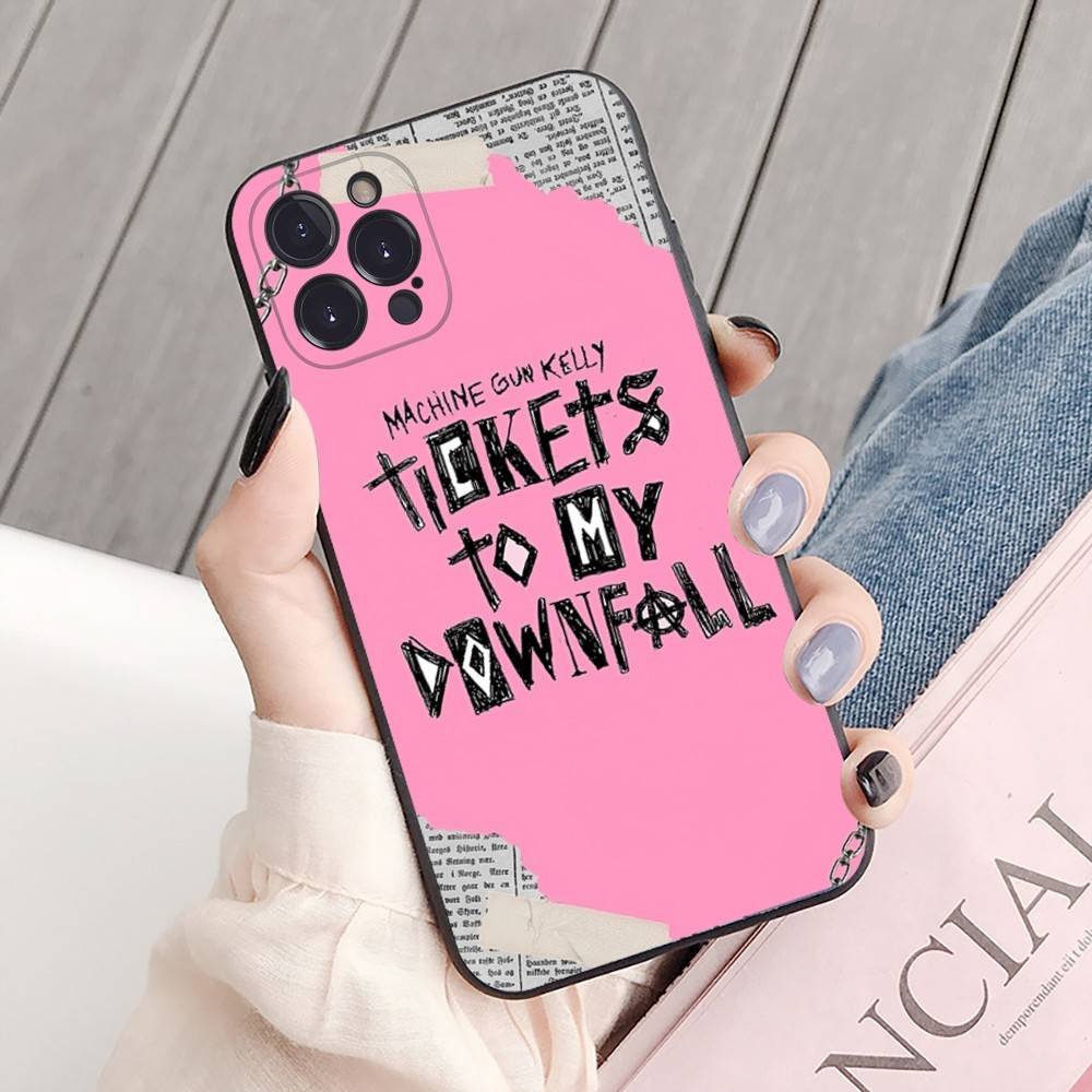MGK M-Machine Gun Kelly Phone Case For IPhone 16 15 8 7 6 6S Plus X SE XR XS 14 11 12 13 Mini Pro Max Mobile Case