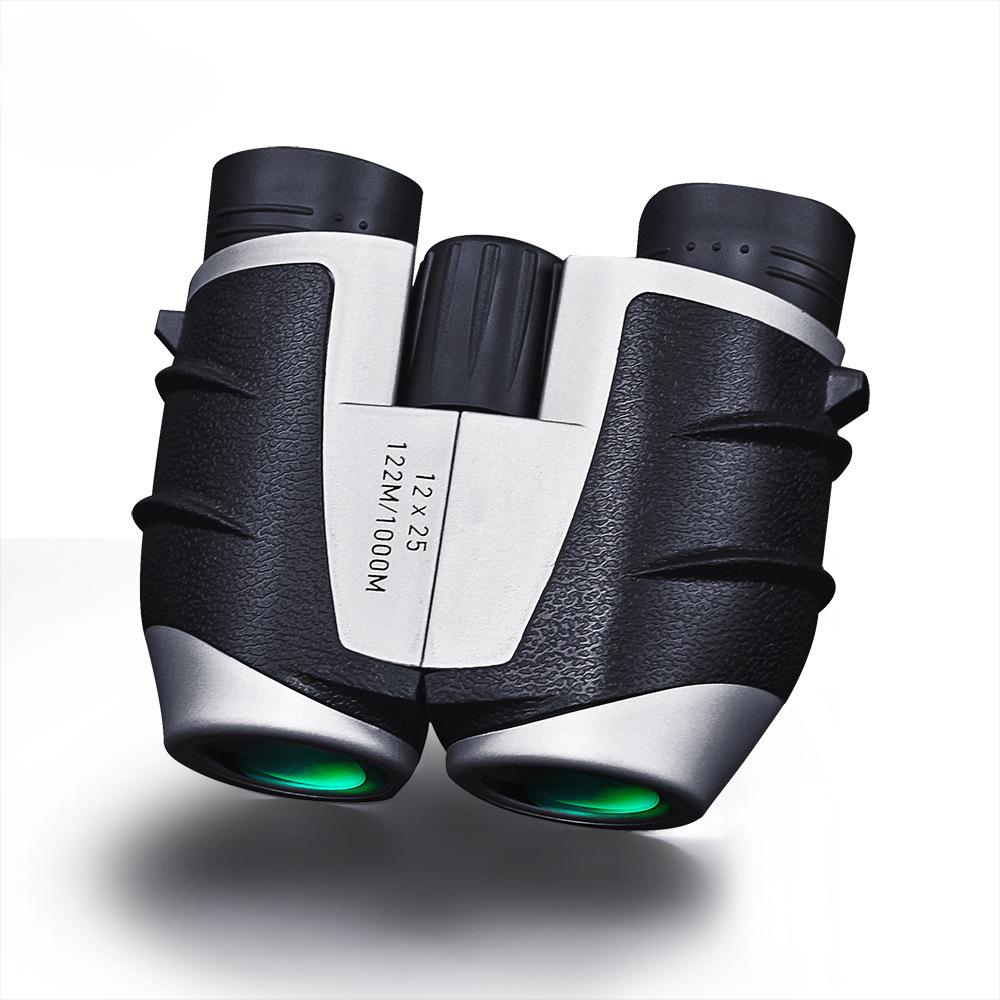 Новый заводской бинокль 8x25/12*25, микро-ночное видение высокой четкости, универсальные очки для взрослых и детей