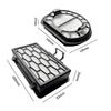 Сменный моющийся фильтр для Electrolux EC31-4BB, EC41-2DB, EC41-6CR, EC31-2BB - Многоразовый комплект HEPA-фильтров для пылесоса