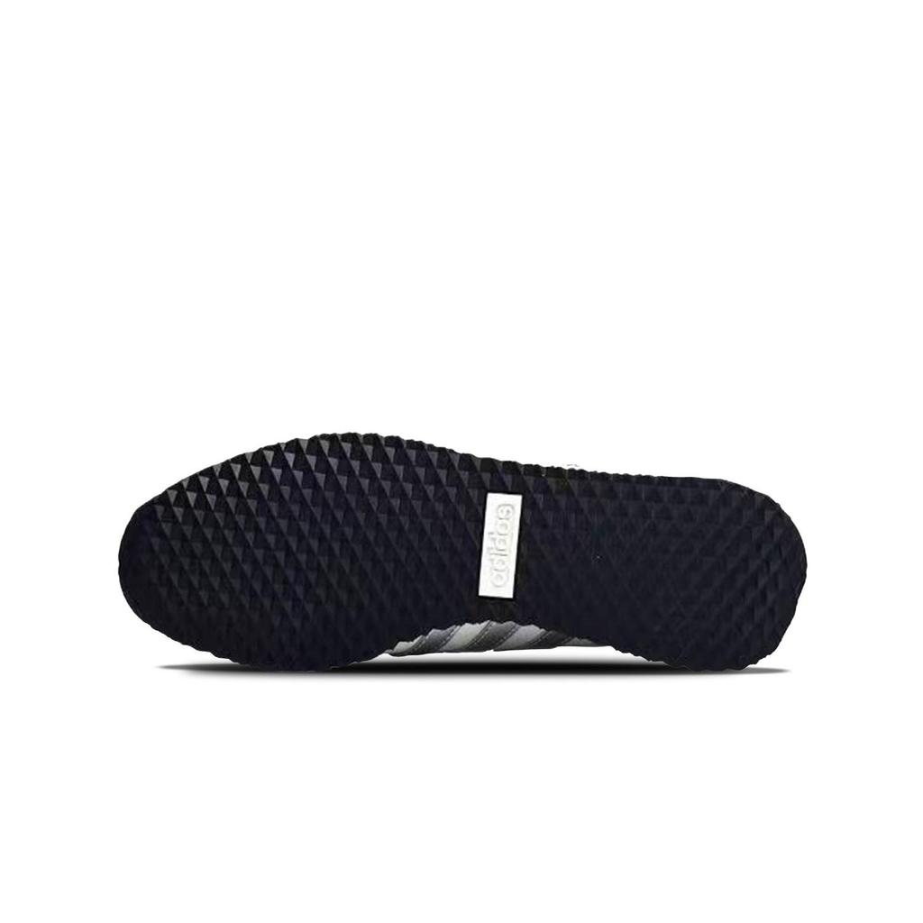 Adidas VS JOG 2.0 Low top German Army Trainers Unisex Black White Silver JR4653(Team211-)