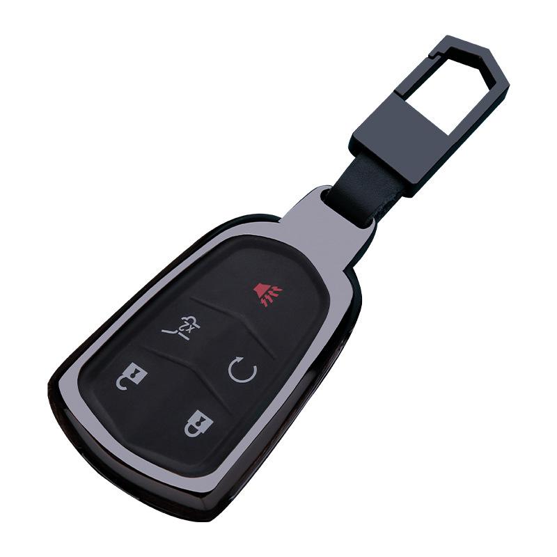 Чехол для ключей от Cadillac: Подходит для моделей XTS, XT5, XT6, CT6, XT4, CT4A, CT5.