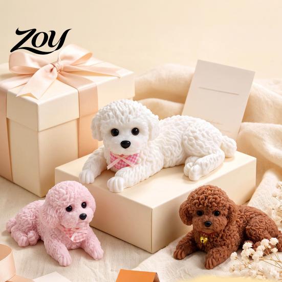 Pet Sensory Toy Dog Stress Relief with Anti-slip Mat, Puppy Squeeze for Reducing Car Dashboard Desktop Decor, Anti-Anxiety Toy, Lover Gift