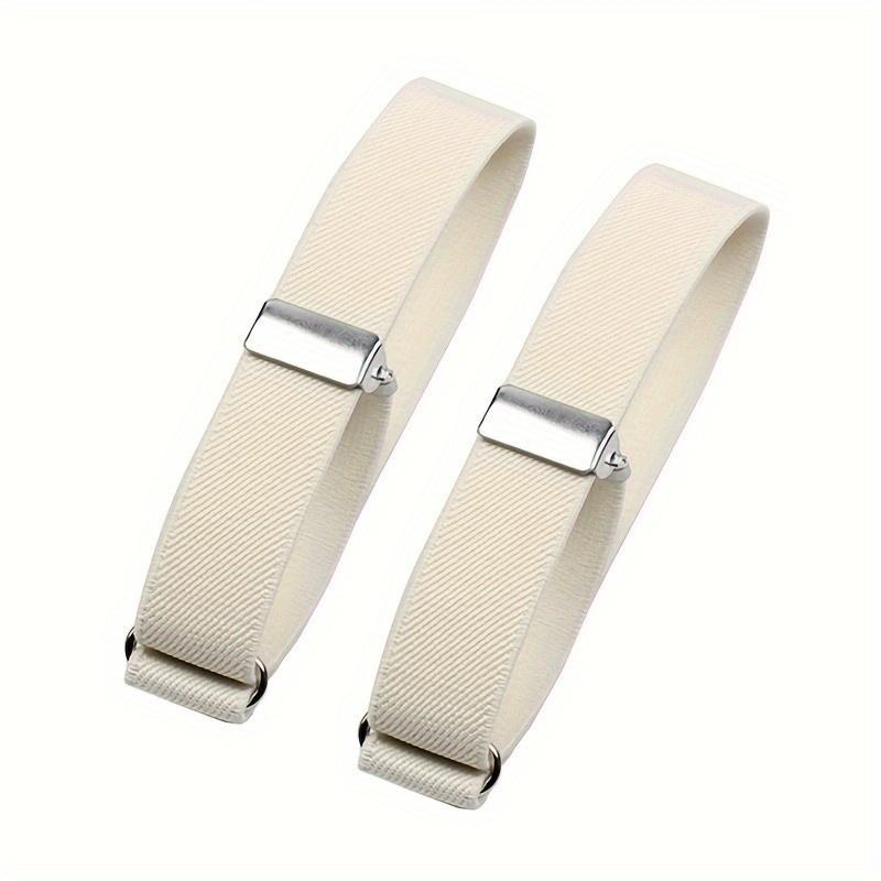 1pair Elastic Armband Shirt Sleeve Clip, Fashion Adjustable Armband, Party Wedding Clothing Accessories For Men And Women, Ideal Choice For Gifts