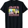 JoJo Часть 4 Джоске И Сияющий Безумный Алмаз Рисунок Аниме Футболка