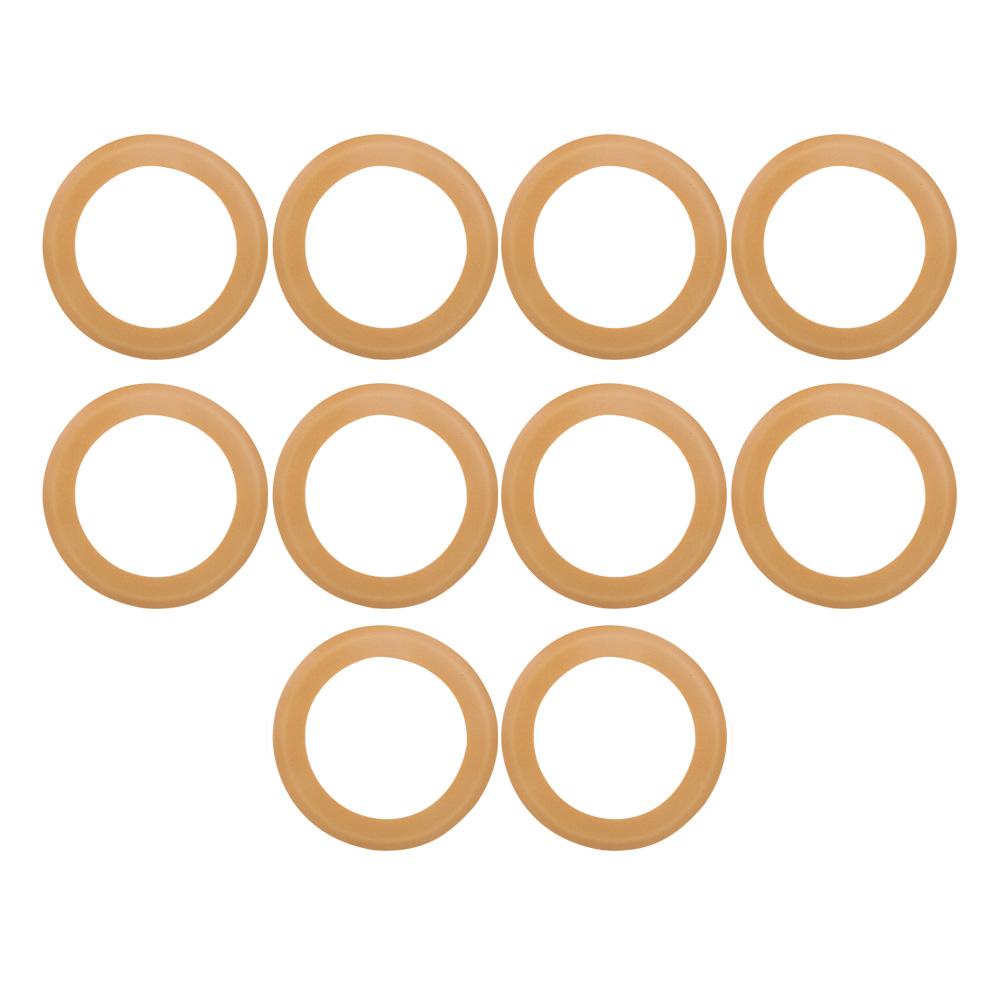 10PCs Rubber Piston Ring Insulated Pump Accessories for 550w Oil‑Free Silent Air Compressor