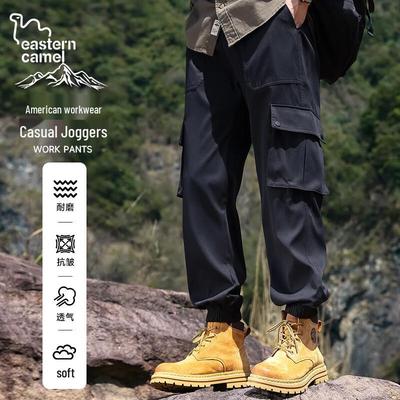 EASTERN CAMEL Мужские брюки-карго джоггеры свободного кроя