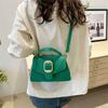 Niche Trendy Small Square Bag Women's New Retro and Fashionable Crossbody Bag Casual Simple Shoulder Bag Women's Bag