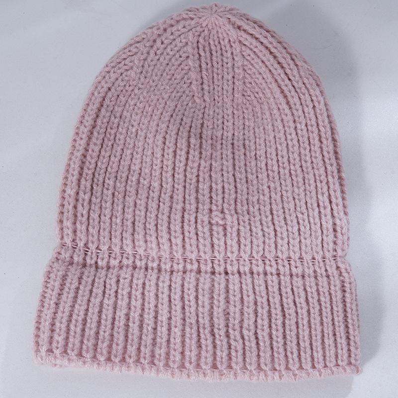 Women's New Winter Knitted Hat Korean Style Versatile Loose Thick Needle Windproof Ear Protection Wool Hat Men