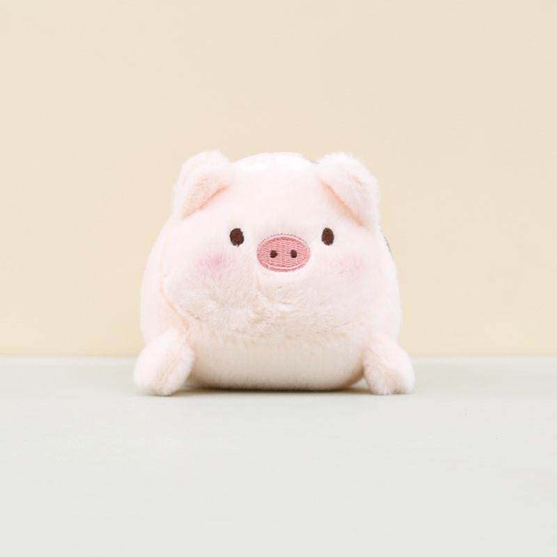 Adorable Plush Bunny Keychain Soft Pink Rabbit Toy Bag Charm 12cm Cute Gift