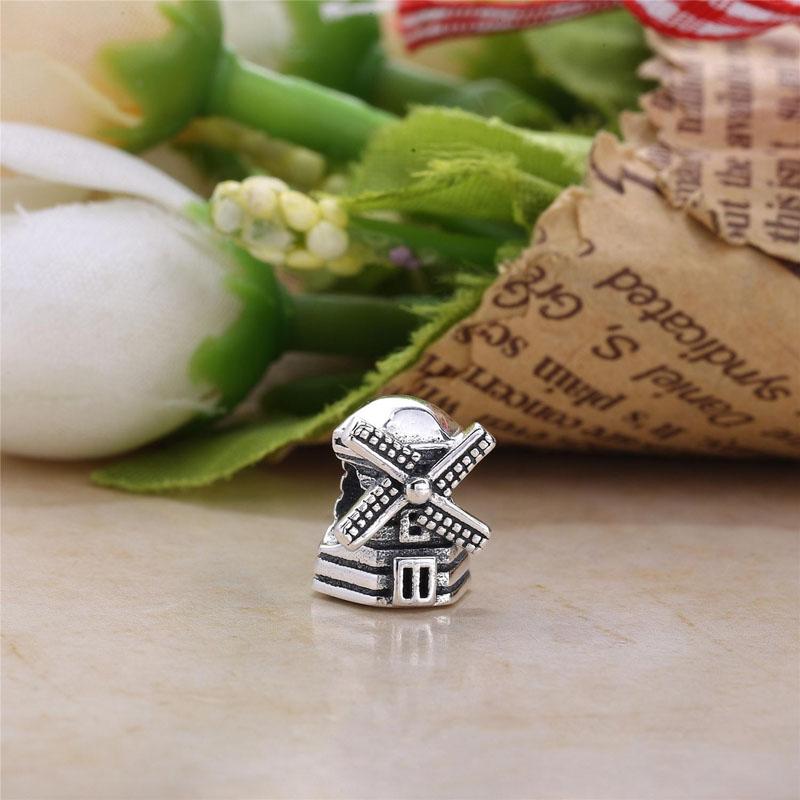 925 Sterling Silver Charm Beads Suitable for Ladies Bracelet DIY Jewelry