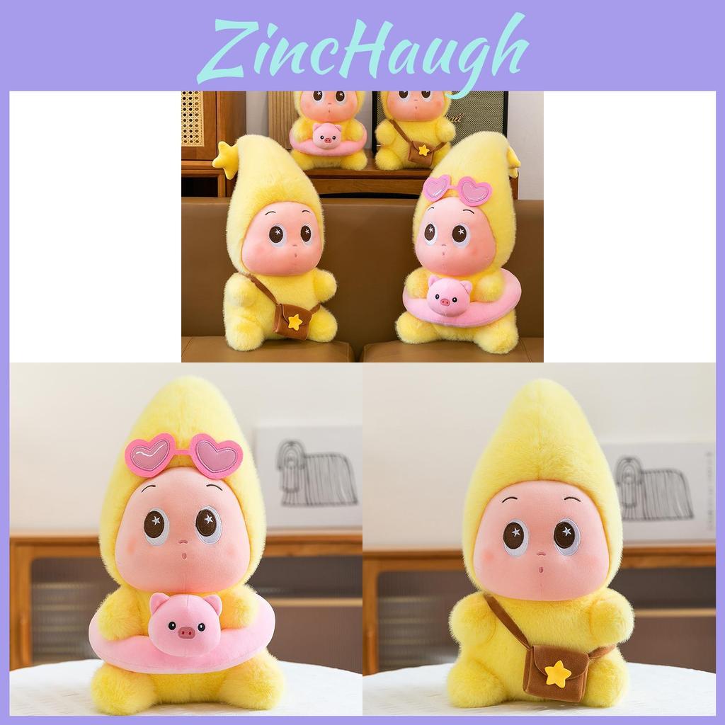 Star People Soft Plush Cushion With Pp Cotton Filling For Bedroom Decor And Comfort