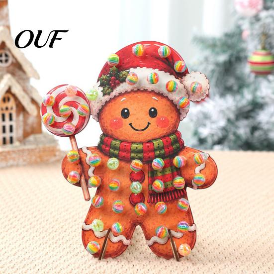 Lollipop Stand for Family Gathering Christmas Wooden Display Stand, Creative Candy Holder Dessert Table Buffet Table, Decorative Holiday Party Treats