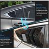 Жалюзи на окно Совместимые для Mazda 6 ATENZA 2020 2021 Боковые накладки на вентиляционные отверстия Глянцево-черные Накладки на заднее окно автомобиля Аксессуары(Углеродная поверхность)