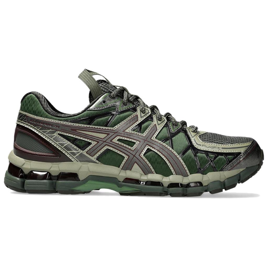 Kiko Kostadinov X ASICS UB10-S Gel Kayano 20 Moss Gunmetal Unisex Sneakers Green 1203A664-300