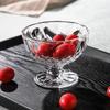 190ml/220ml Elegant Cocktail Glass Dessert Bowl High End Transparent Ice Cream Cup Mojito Cup Cold Drink Mug Party Beverage Cup