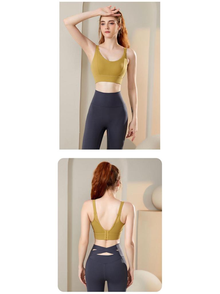 Ударопрочный спортивный бюстгальтер для большой груди – женский противоударный жилет для фитнеса и йоги