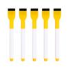 5Pcs Non-Magnetic Colored Whiteboard Pen Creative Erasable Water-Based Marker Large Capacity Environmentally Friendly Marker