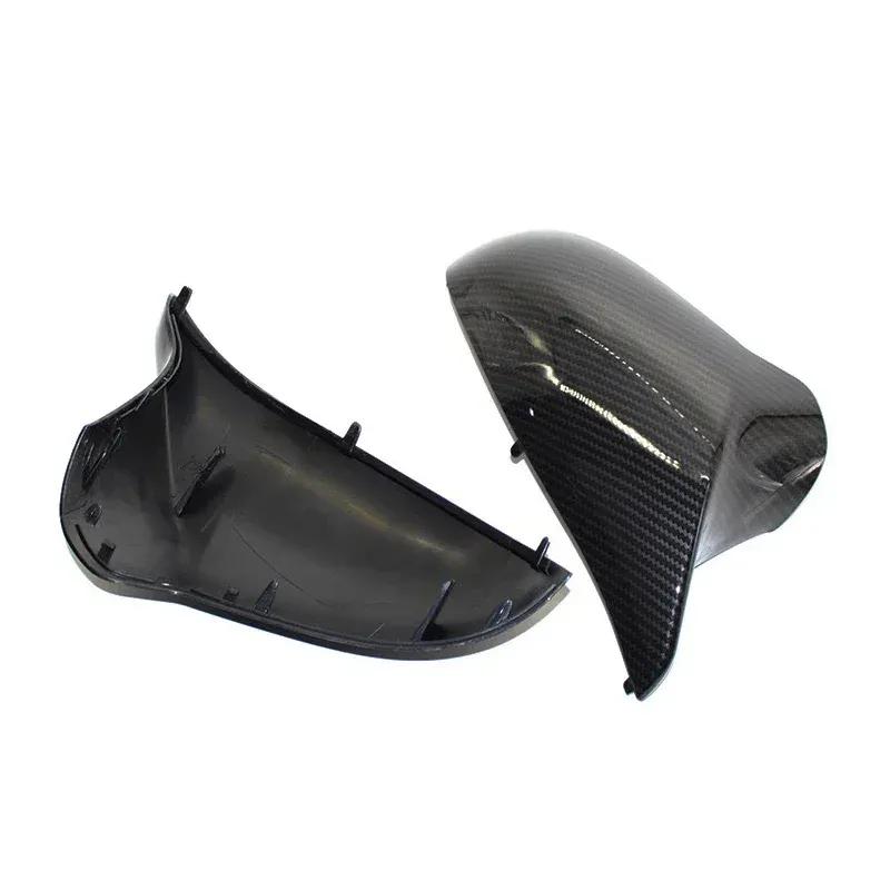 High Quality Mirror Cover Real Carbon Fiber Side Mirror Cover Cap Trim For BMW M2 E87 18-21, M3 F80 M4 F82 14-20 Left Hand Drive