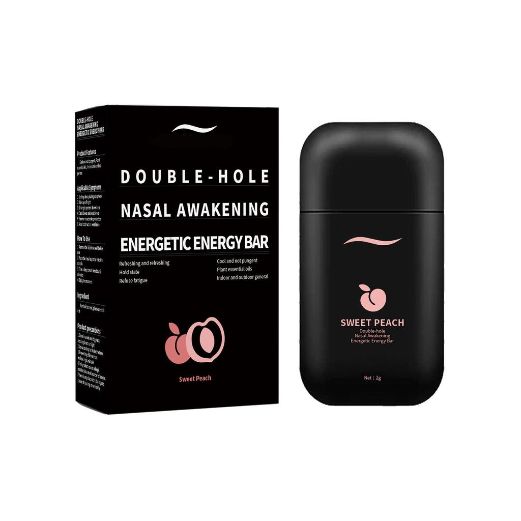 Vitality Mint Energy Bar 2g Освежающий и освежающий освежающий батончик для снятия усталости и сонливости от вождения Vitality Назальный аспиратор с двойным отверстием