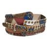 Vintage Rivet Waist Cinch Belt Grommet PU Leather Waistband Fashion Waist Belt  Women Ladies