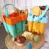 Summer Toys Castle Sand Mold Toy Beach Accessories Castle Bucket Play Sand Set  Beach