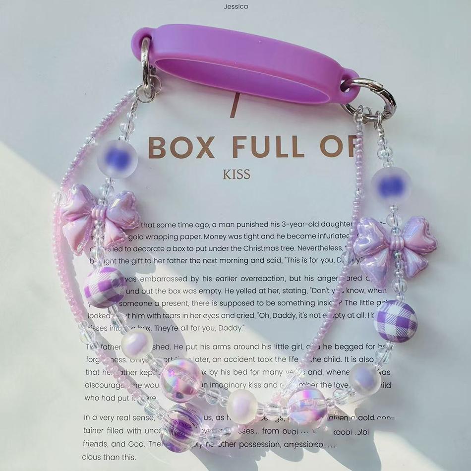 Ручка-ремешок для бутылки для воды для стакана Stanley 30 унций/40 унций Портативный милый хрустальный набор чашек 6-10 см Силиконовый ремешок Аксессуары для термокружки