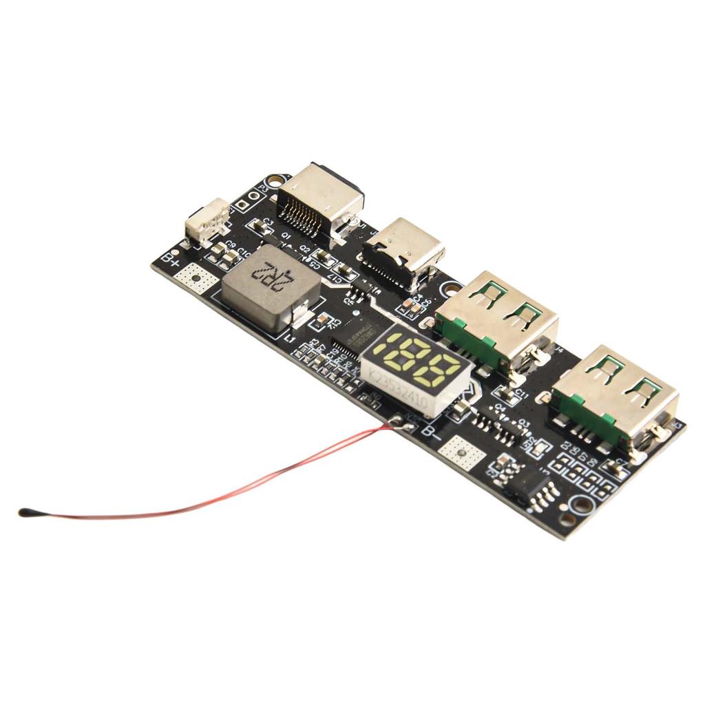 Высокоэффективный Power Bank 22,5 В Power Bank Чип идентификации быстрой зарядки Высокий выходной ток Широкий диапазон входного напряжения