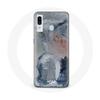 Case - MANIACASE - Samsung Galaxy A30 - Grey - Abstract Texture - Flexible