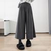 Women's High-Waist Wide-Leg Drapey Casual Pants