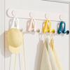 3/2/1 шт. Крючок-держатель для сумки, двойные крючки, экономящий место, для одежды, шляп, шарфов, сумок, органайзер для хранения, крючок для рюкзака в гардероб