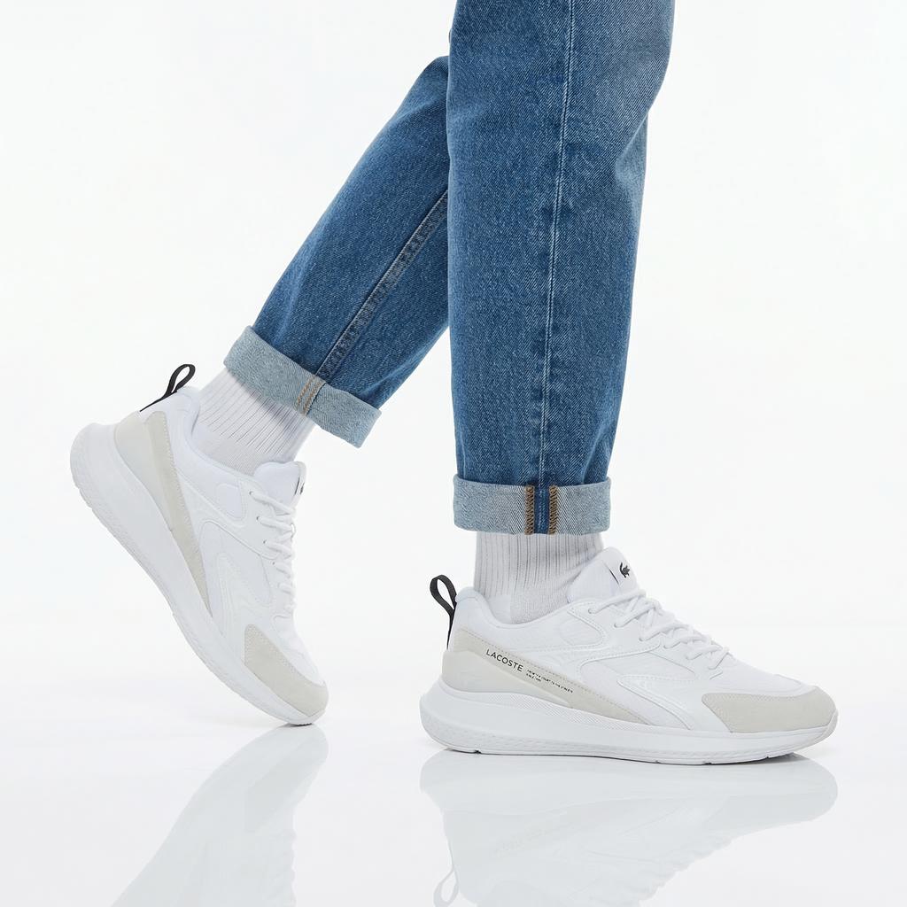 Lacoste L003 EVO 124 - Мужские Кроссовки Обувь Белый 747SMA012121G ОРИГИНАЛ