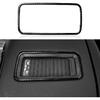 Car Carbon Fiber Decal Center Console Lower Panel Sticker Cover Interior Trim Decal For Chevrolet Silverado/GMC Sierra 1500 2500HD 3500HD 2014-2018