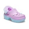Aespa x Crocs Stomp Lined Clog Небо и Земля Унисекс Кроссовки Фиолетовый Мультиколор 208688-90H